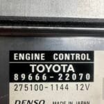 89666-22070 Engine Control Module Unit ECM ECU Computer for Toyota MARK X 275100-1144