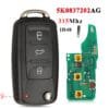 5K0837202AG Remote control ID48 for VW - OEM Replacement